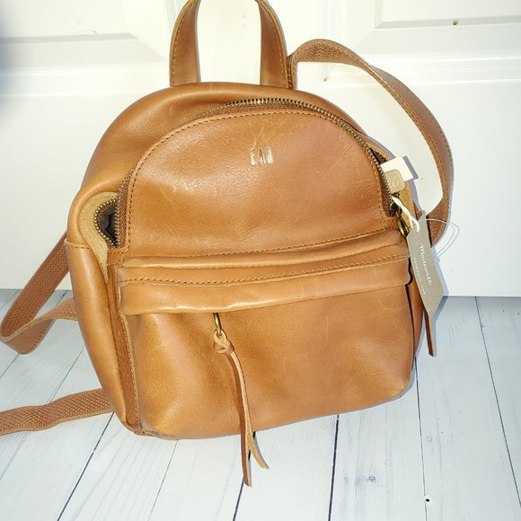 nwt MADEWELL leather lorimer mini backpack with ead logo - Picture 3 of 5